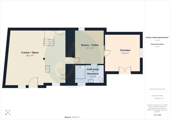 Saint-Benin-d'Azy (58270) Maison en pierre rénovée entièrement, 3 chambres, garage et cave sur jardin clos