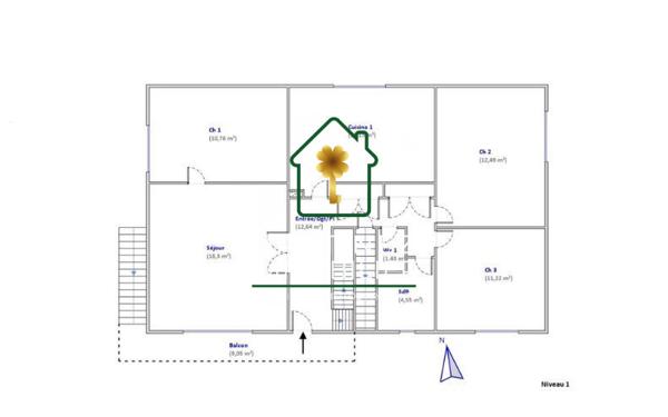 Maison 6 pièces 125m2