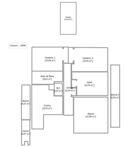 ANGLET HARDOY – T3/T4 86 m² – BALCONS – ASCENSEUR – GARAGE
