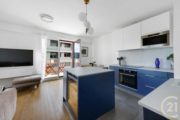 Appartement F3 à vendre  3 pièces - 54,84 m2 ISSY LES MOULINEAUX - 92