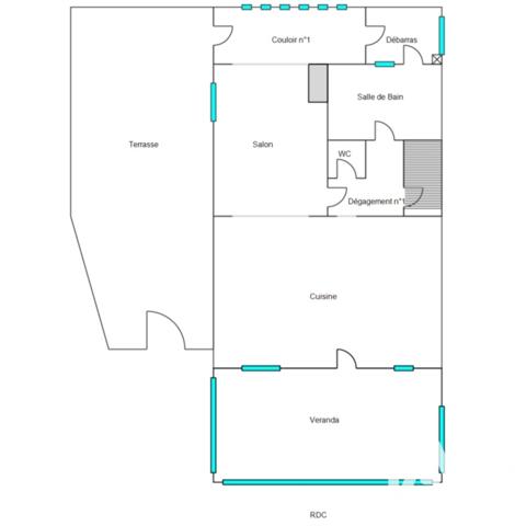 Maison à vendre 4 pièces 107 m² Montreuil-Bellay