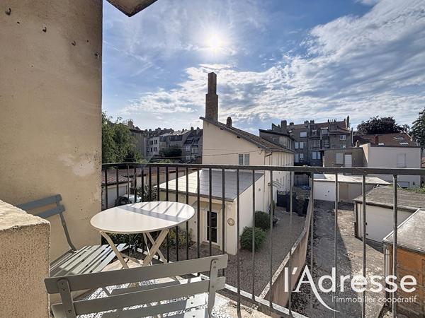 APPARTEMENT T3 MEUBLE BALCONS CAVE METZ SABLON