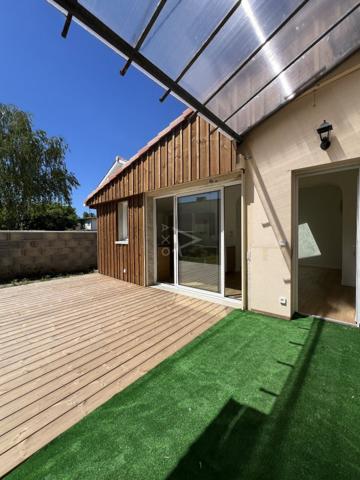 Bruges centre - parcelle 209m2 - maison type T3 plain-pied entièrement rénovée