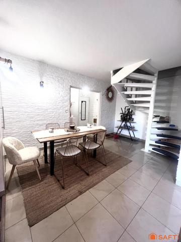 Entre la maison de ville et l'appartement SAFTI vous présente ce SUPERBE DUPLEX - COUP DE COEUR au Bois Joli à MAUREPAS -