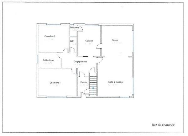 Maison plain-pied sur 7,98 ares
