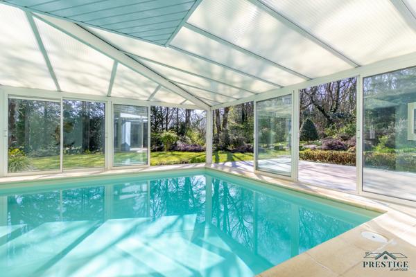 CARQUEFOU - LE HOUSSEAU - VILLA D'ARCHITECTE 347 M2 - MAGNIFIQUE PARC 7240 M2 - PISCINE & SALLE DE SPORT