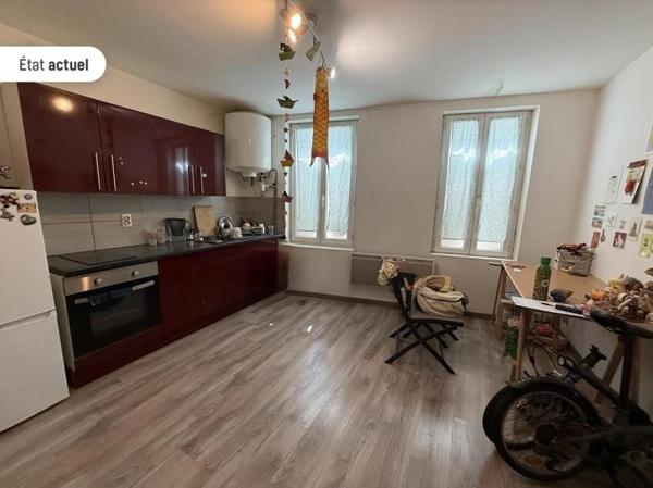 Appartement 54 800 € Angoulême 2 p 25 m² DPE E