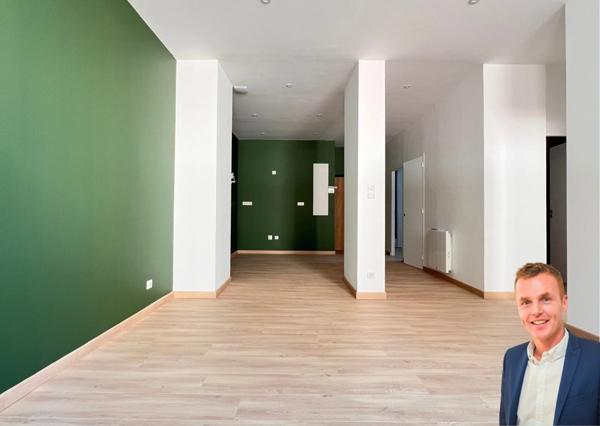 Dpt Finistère (29), à vendre CROZON centre appartement T3 de 63,50 m² Habitable - Cave