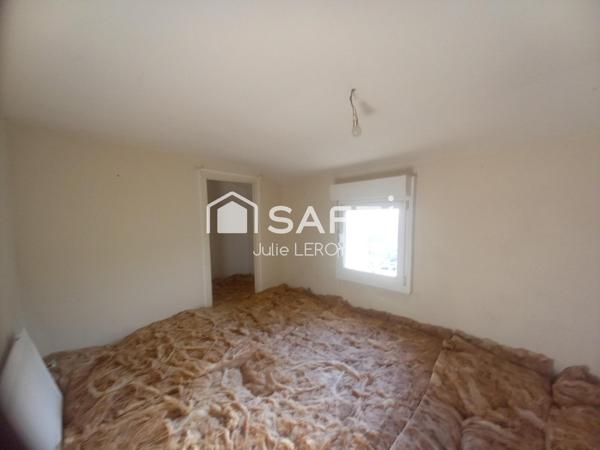 Maison de bourg pleine de potentiel – 59 m² – Centre-ville