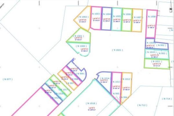 Terrains constructibles " Lotissement BVR "