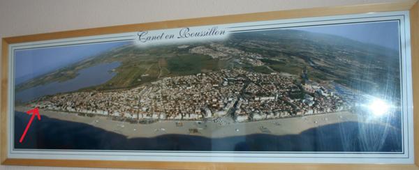 Canet-en-Roussillon (66140) 1ère LIGNE Studio Cabine de 26 m² avec terrasse de 30 m² face à la mer, avec parking aérien privatif à 200