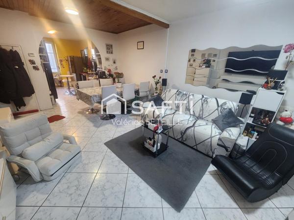 Maison de village T4 avec patio