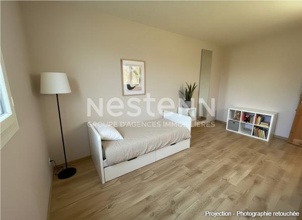 A VENDRE CHILLY-MAZARIN, un appartement de 3 pièces avec balcon, cellier et place de parking. Isolation et ravalement voté et payé par le vendeur.