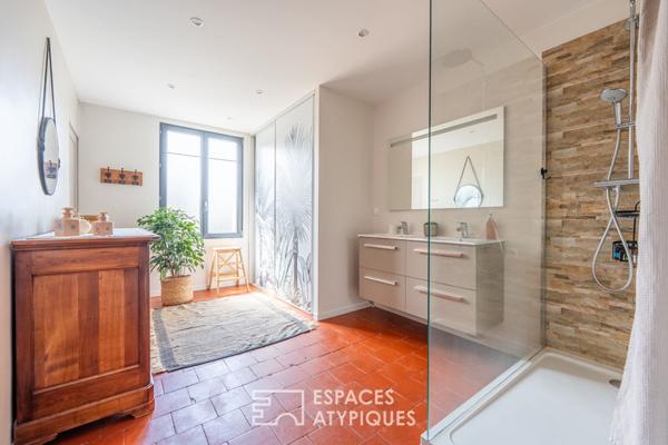 Maison de charme avec dependances dans le centre ville de loches