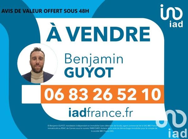 Appartement 2 pièces de 33 m² à Le Cannet (06110)