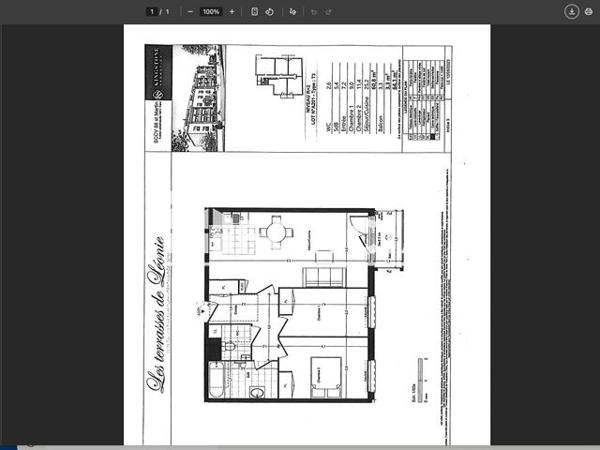 Location Appartement 3 pièces 60.8 m² - 2-2 BIS RUE DE LA PIERRE ROLLET Pontault Combault 77340