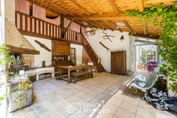 À deux pas de l’océan, un havre de quiétude au cachet d’antan