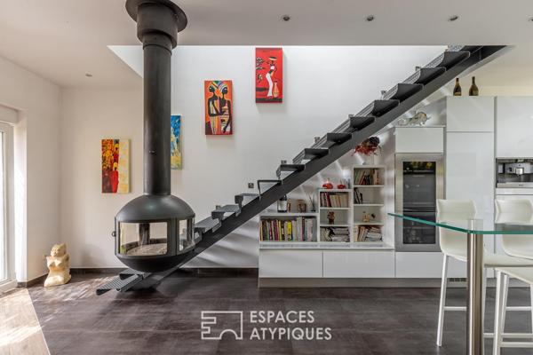 Corps de ferme à la rénovation contemporaine à proximité du Luxembourg