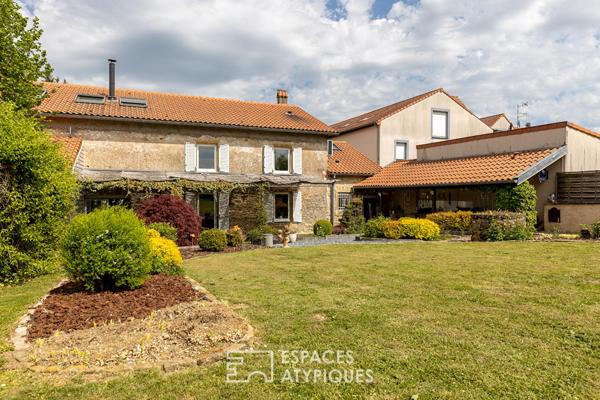 Corps de ferme à la rénovation contemporaine à proximité du Luxembourg