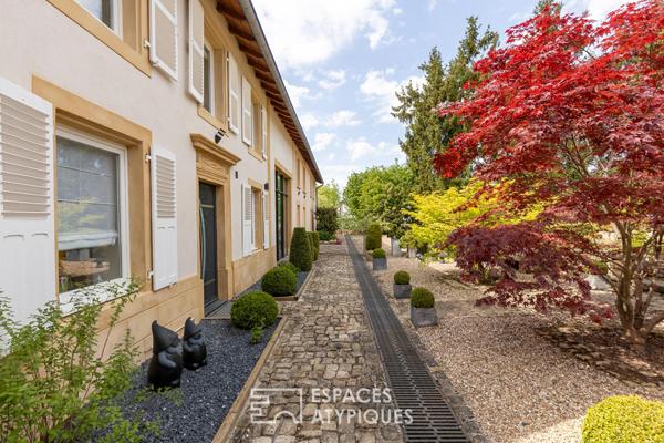 Corps de ferme à la rénovation contemporaine à proximité du Luxembourg
