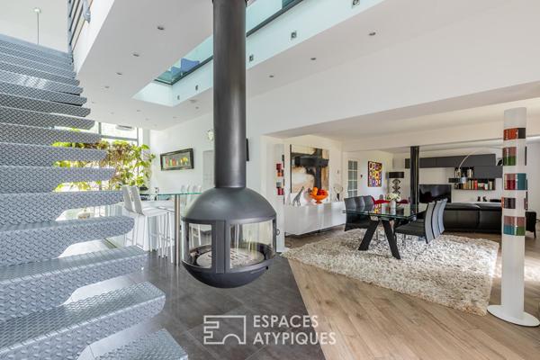 Corps de ferme à la rénovation contemporaine à proximité du Luxembourg