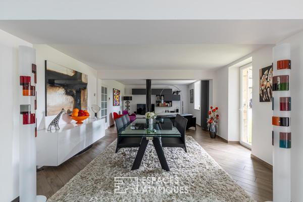 Corps de ferme à la rénovation contemporaine à proximité du Luxembourg