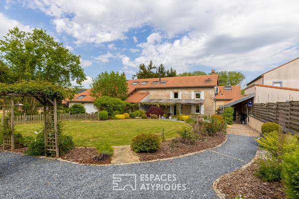 Corps de ferme à la rénovation contemporaine à proximité du Luxembourg