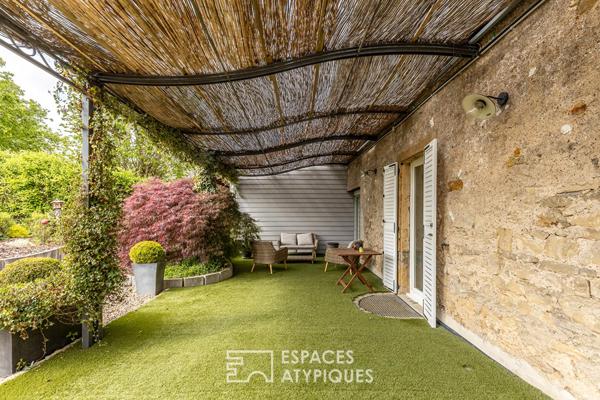 Corps de ferme à la rénovation contemporaine à proximité du Luxembourg