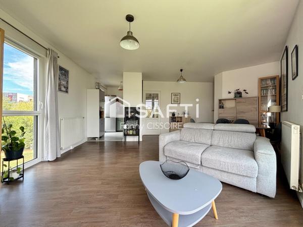 Appartement T3 lumineux avec terrasse de 50 m²