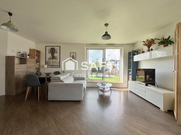 Appartement T3 lumineux avec terrasse de 50 m²