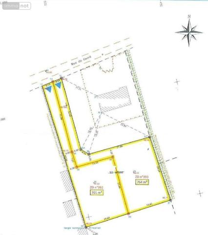 Terrain à Batir à vendre à Tourville-sur-Sienne dans la Manche (50200), ref : 4168