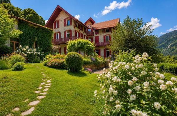 Vente Villa de luxe Saint-Martin-Vésubie 7 Pièces 330 m²