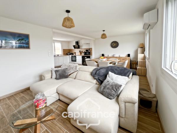 Maison rénovée de 3 pièces, jardin, garage, stationnements, proche des commodités
