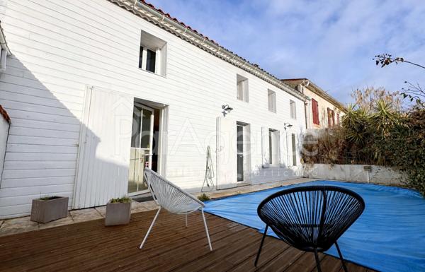 Maison charentaise 4 chambres - Parfait état - Piscine