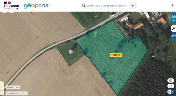 Pâture 10.364 m² LAGNICOURT-MARCEL