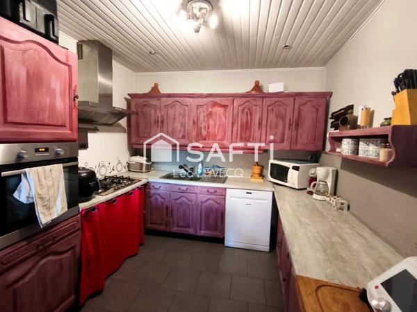 Maison clé en main, économe, garage XXL