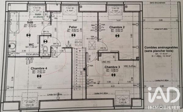 Maison à vendre 8 pièces 145,89 m² Barjouville
