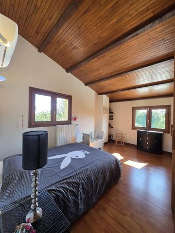 Agreable maison avec piscine, T2 et garage - terrain arboré, 5mins du centre ville.