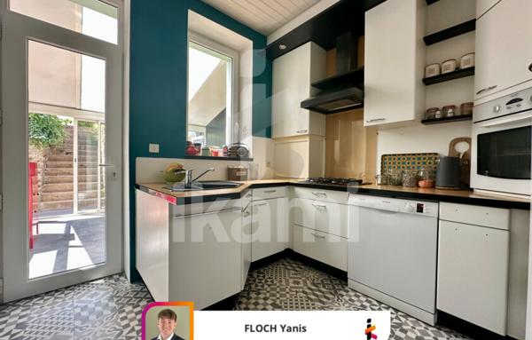 Maison de charme des années 30 avec jardin, véranda et terrasse à deux pas de la gare