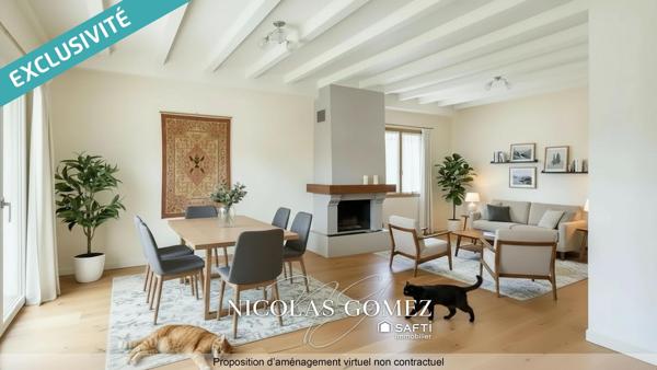 Maison familiale 200 m² sur les hauteurs de Collonges-Au-Mont-d'Or
