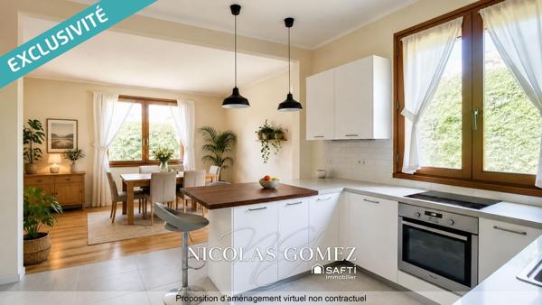 Maison familiale 200 m² sur les hauteurs de Collonges-Au-Mont-d'Or