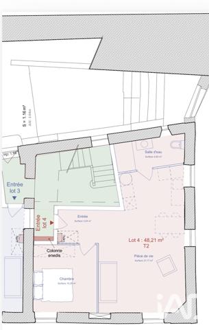 Appartement à vendre 2 pièces 48 m² Limonest