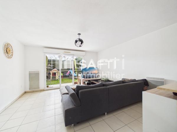 Bel appartement T3 avec jardin et parking – Lumineux et parfaitement entretenu
