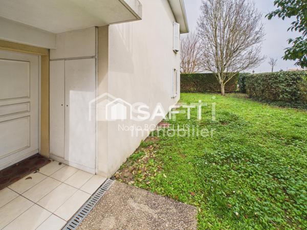Bel appartement T3 avec jardin et parking – Lumineux et parfaitement entretenu