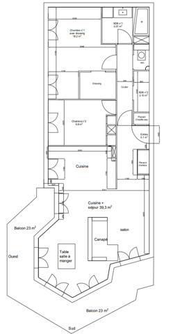 Appartement à vendre 4 pièces 84 m² Saint-Julien-en-Genevois