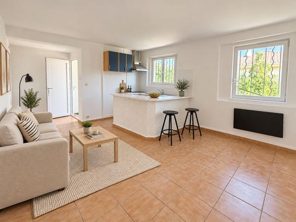 Appartement Gardanne 2 pièces - 36 m2 - chambre - mezzanine