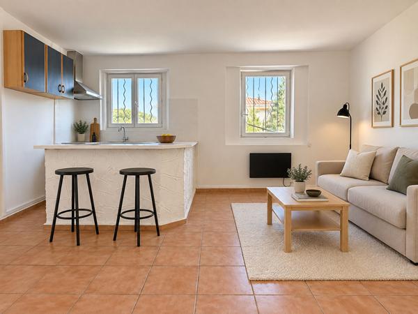 Appartement Gardanne 2 pièces - 36 m2 - chambre - mezzanine