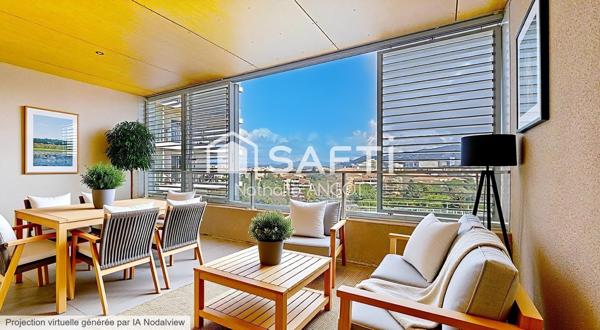 Elégant T3 avec terrasse et vue dégagée