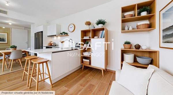 Elégant T3 avec terrasse et vue dégagée