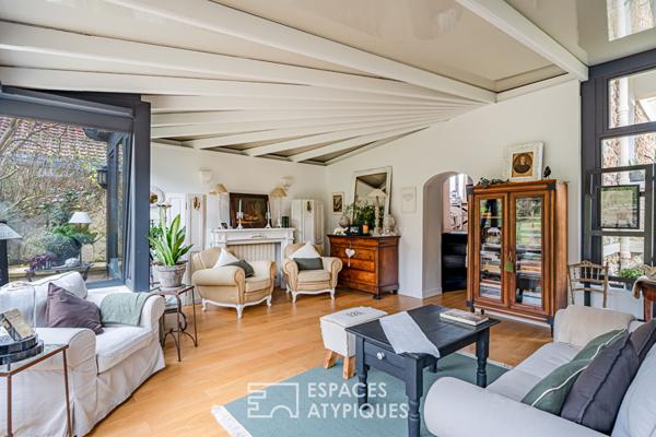 L’adresse idéale : maison avec dépendance au calme, proche gare et commerces